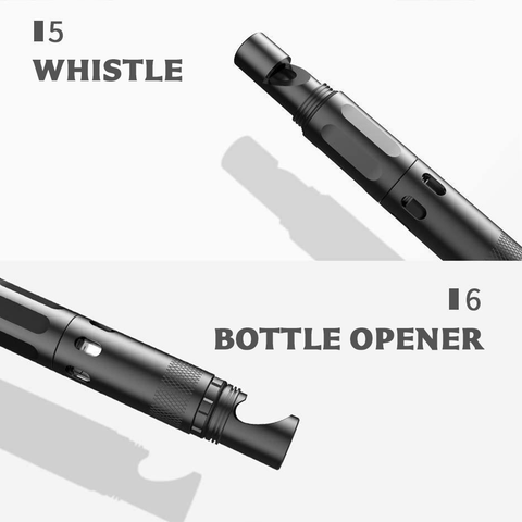 6-in-1 Multi-functional Tactical Pen