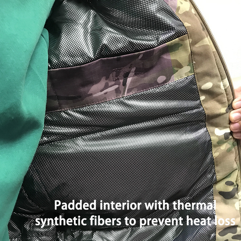 M65 Tactical Ski Jacket with Thermal-Reflective Lining