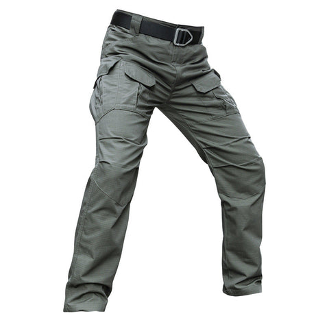 IX8 Waterproof Tactical Outdoor Pants – Water-Resistant, Windproof, Multi-Pocket Hiking Outdoor Cargo Pants