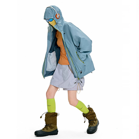 Unisex Gorpcore 3L Hard Shell Hiking & Mountaineering 3-in-1 Jacket