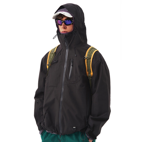 Unisex Gorpcore 3L Laminated Hard Shell Waterproof Hiking & Mountaineering Jacket