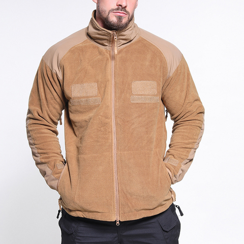 Tactical Thermal Stand Collar Polar Fleece Jacket