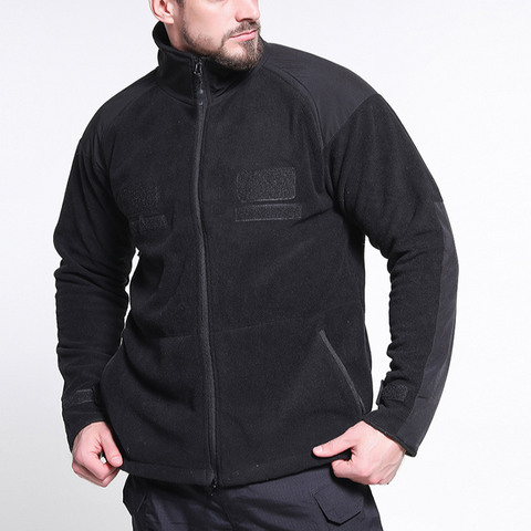 Tactical Thermal Stand Collar Polar Fleece Jacket