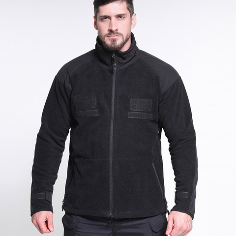 Tactical Thermal Stand Collar Polar Fleece Jacket