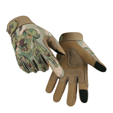 Military Outdoor Combat Gloves with Touchscreen Fingertips