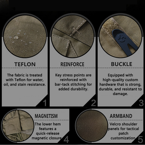 M65 Tactical Jacket – Mid-Length Outdoor Combat Coat