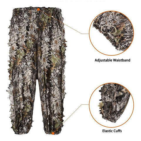 Bionic Camo Outdoor Ghillie Concealment Set —— Tree Camo 1.0
