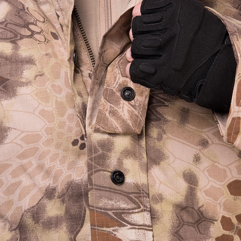 G8 Thickened Tactical Jacket Fleece Hooded Combat Coat
