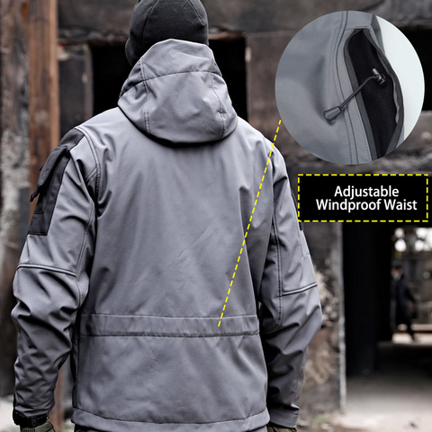 Raider Softshell Fleece-Lined Tactical Jacket