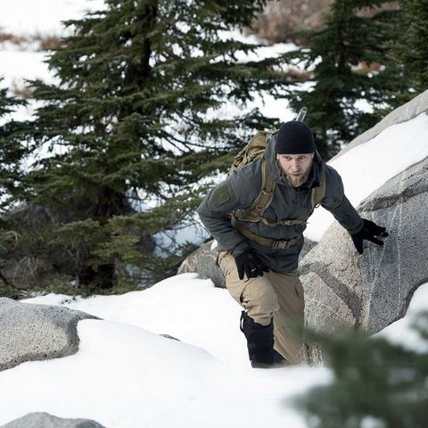 Softshell Special Ops Tactical Jacket Fleece-Lined Hooded Coat – Waterproof, Windproof & Thermal