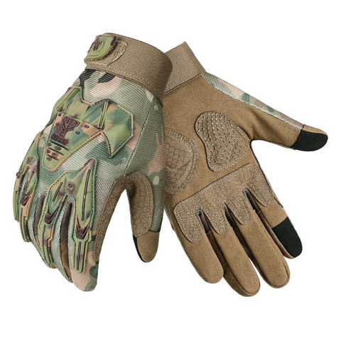 Military Outdoor Combat Gloves with Touchscreen Fingertips