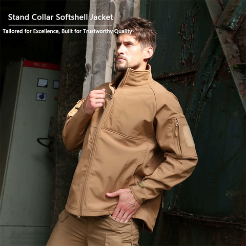 Thermal Waterproof Tactical Softshell Jacket