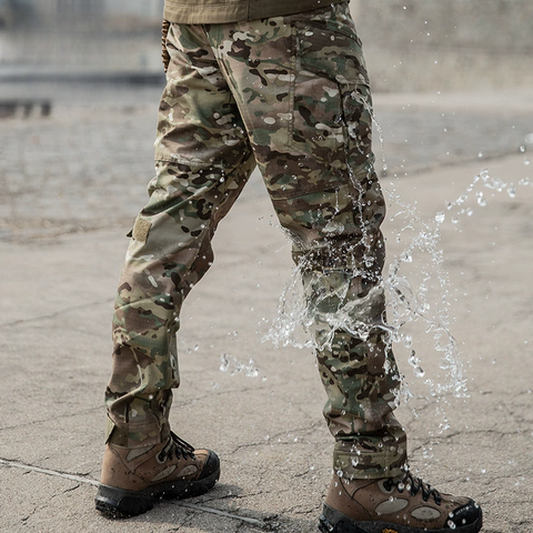 IX6 Waterproof Tactical Pants for Spring/Summer – Slim Fit, Stretch, Multi-Pocket Combat Cargo Pants for Urban Commute & Outdoor Use