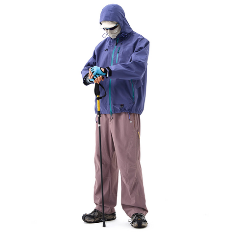 Unisex Gorpcore 3L Laminated Hard Shell Waterproof Hiking & Mountaineering Jacket