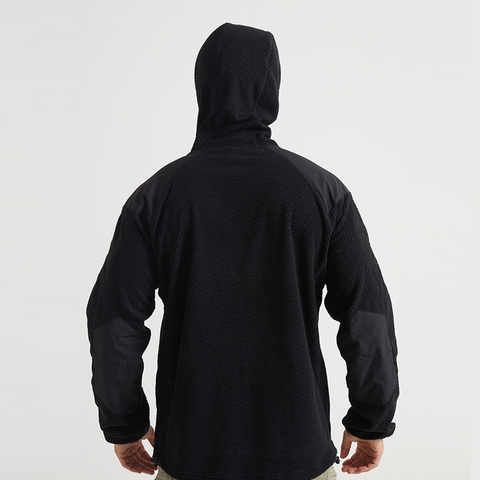 Tactical Hooded Thermal Polar Fleece Jacket