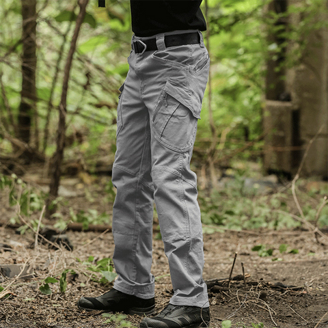 IX9 Tactical Pants for Spring/Summer – Slim Fit, Stretch, Multi-Pocket Combat Cargo Pants for Urban Commute & Outdoor Use