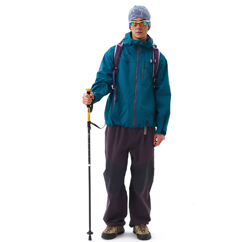 Unisex Gorpcore 3L Laminated Hard Shell Waterproof Hiking & Mountaineering Jacket