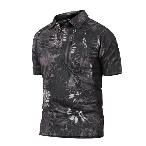 Quick Dry Short Sleeve Battle Top green