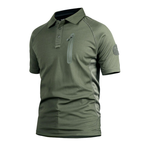 Quick Dry Short Sleeve Battle Top green
