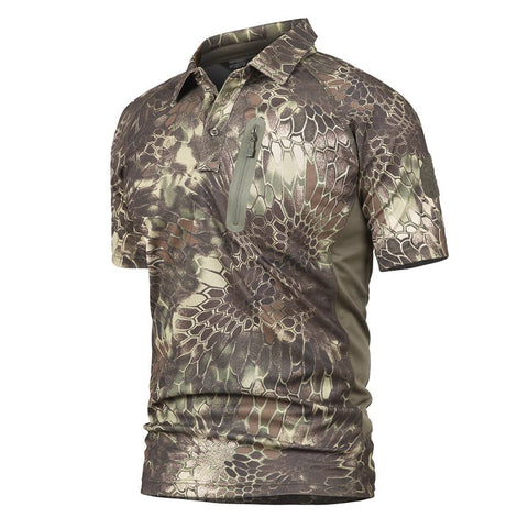 Quick Dry Short Sleeve Battle Top green