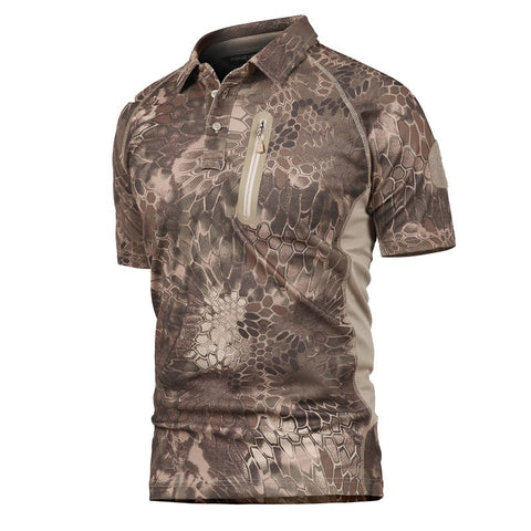 Quick Dry Short Sleeve Battle Top green
