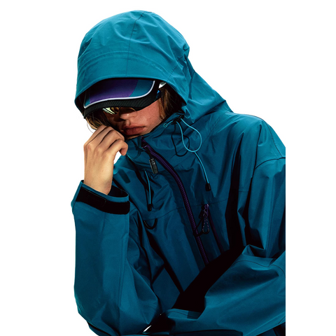 Unisex Gorpcore 3L Laminated Hard Shell Waterproof Hiking & Mountaineering Jacket
