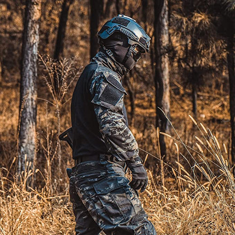 G3 Pro Combat Clothing Suit Tactical Uniform Set——Black CP