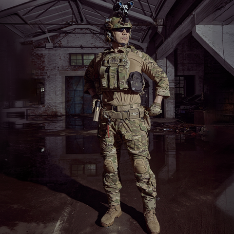 G3 Pro Combat Clothing Suit Tactical Uniform Set——Black CP