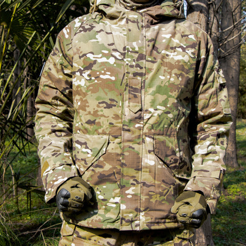 G8 Thickened Tactical Jacket Fleece Hooded Combat Coat