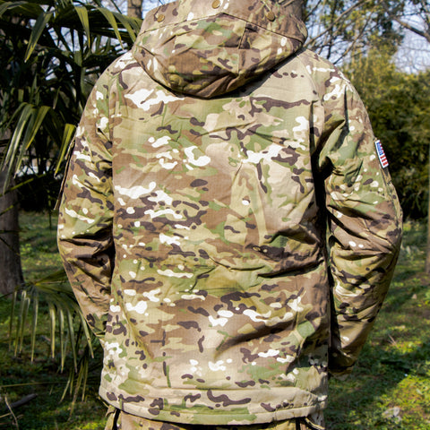 G8 Thickened Tactical Jacket Fleece Hooded Combat Coat