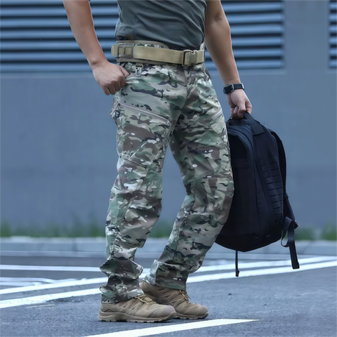 Dark-multicam Urban Pro Stretchy Tactical Pants