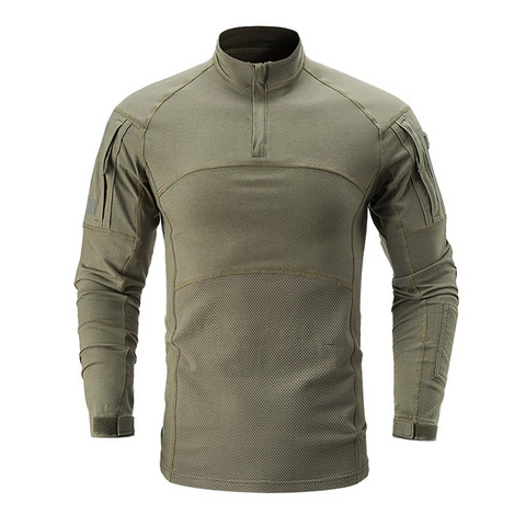 TWP G3 Camouflage Tactical Combat Shirt – Frog Shirt for Training, Airsoft, Hiking, and Outdoor Missions