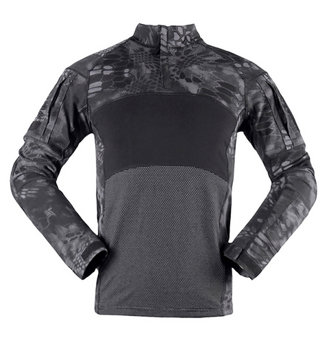 TWP G3 Camouflage Tactical Combat Shirt – Frog Shirt for Training, Airsoft, Hiking, and Outdoor Missions