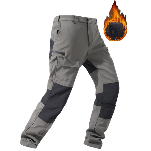 Thermal Fleece-Lined Outdoor Tactical Pants