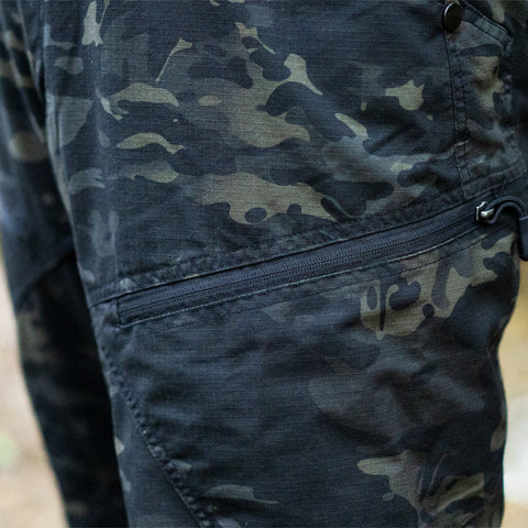 Dark-multicam Urban Pro Stretchy Tactical Pants