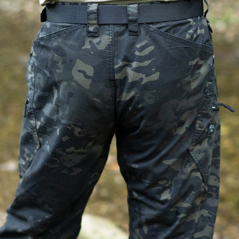 Dark-multicam Urban Pro Stretchy Tactical Pants
