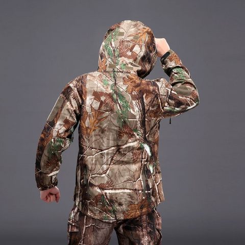 Softshell Special Ops Tactical Jacket Fleece-Lined Hooded Coat – Waterproof, Windproof & Thermal