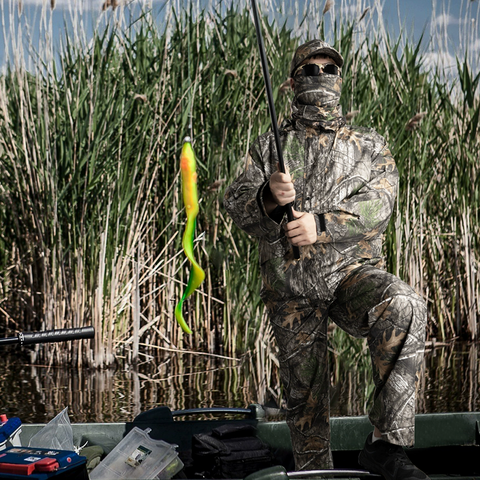 Outdoor Breathable Waterproof Camo Rain Pants
