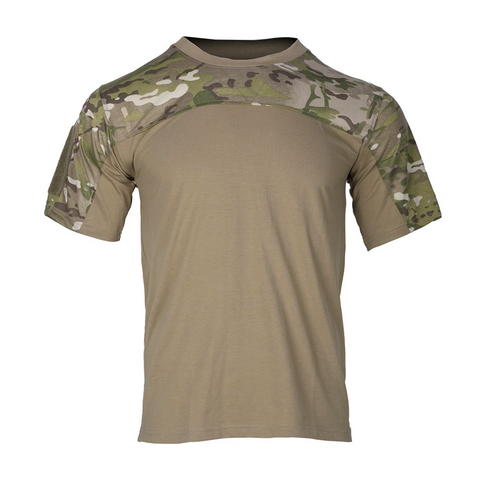 Breathable CP Knit Camo Short Sleeves Combat Shirt