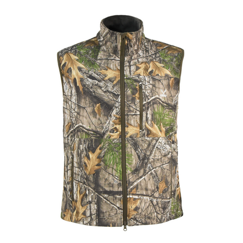 Insulated Fleece Camo Vest