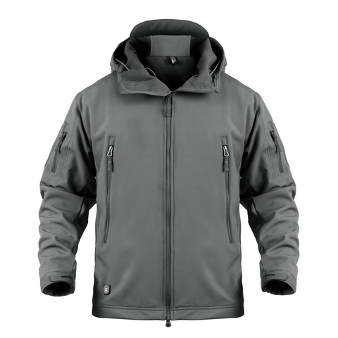 Softshell Special Ops Tactical Jacket Fleece-Lined Hooded Coat – Waterproof, Windproof & Thermal