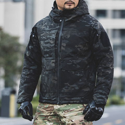M65 Tactical Ski Jacket with Thermal-Reflective Lining