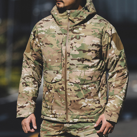 M65 Tactical Ski Jacket with Thermal-Reflective Lining