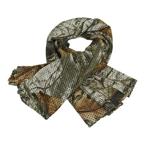 Outdoor Tactical Camouflage Mesh Scarf