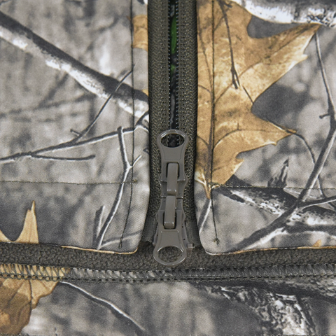 Insulated Fleece Camo Vest