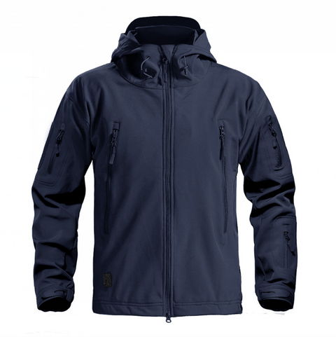 Softshell Special Ops Tactical Jacket Fleece-Lined Hooded Coat – Waterproof, Windproof & Thermal