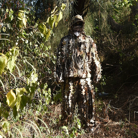 Bionic Camo Outdoor Ghillie Concealment Set —— Tree Camo 1.0