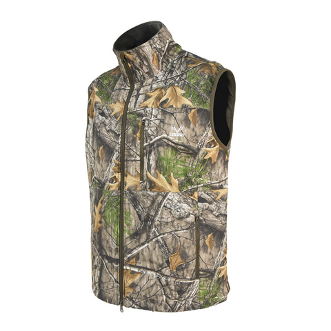 Insulated Fleece Camo Vest