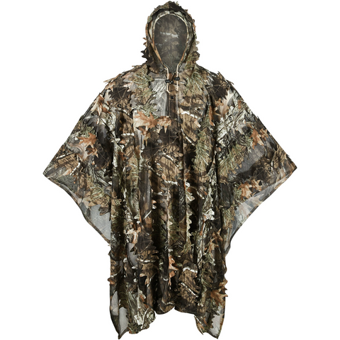 Outdoor Tactical 3D Leaf Camouflage Ghillie Cape Suit