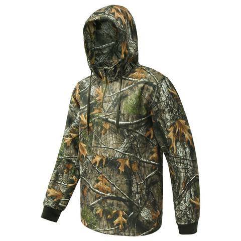 Hunting Tree Camo Fleece Hoodie – Warm, Durable & Outdoor Ready